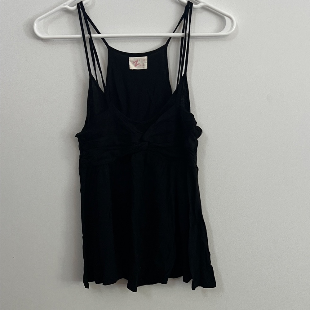 Black Women's Strappy Top